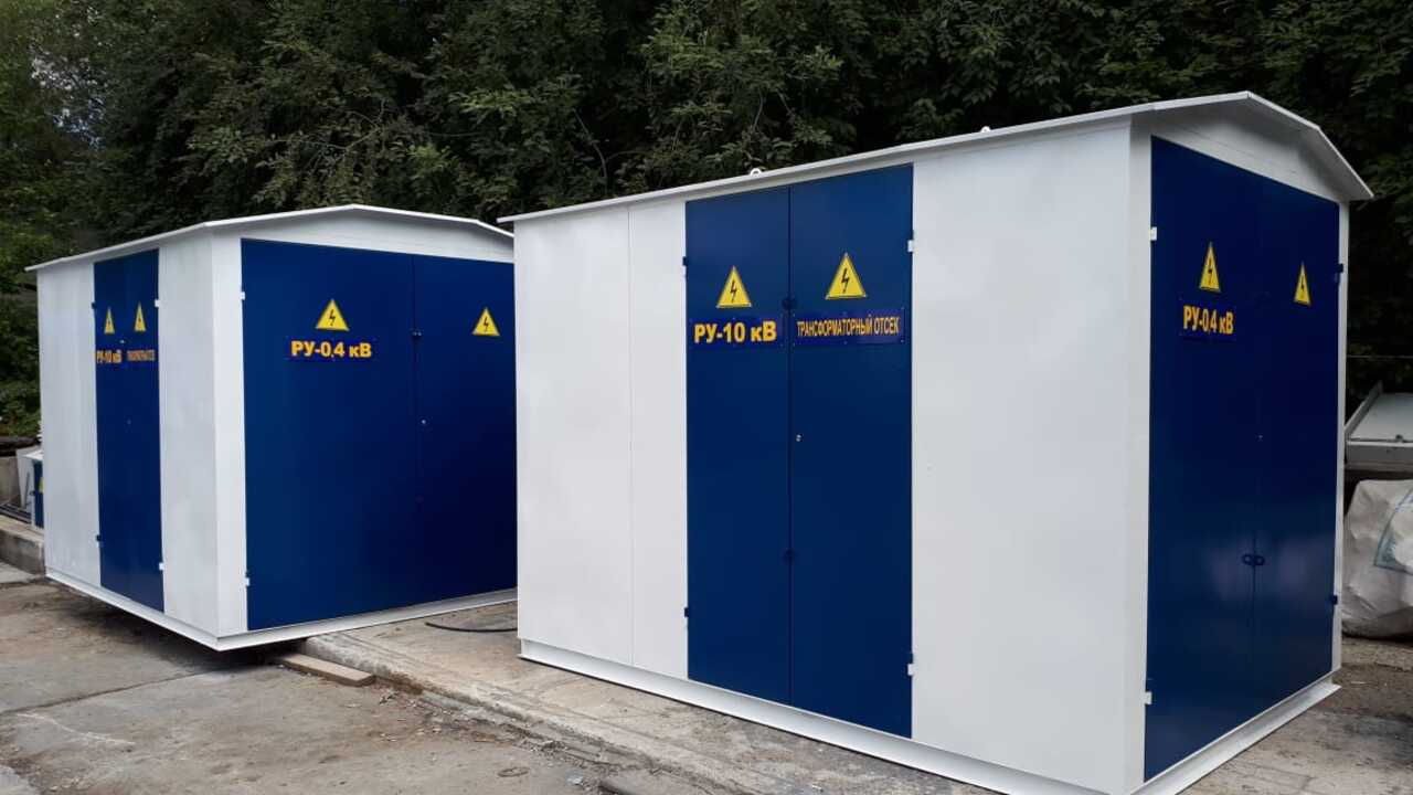 Две КТП 2×400 кВА для складского комплекса в Перми